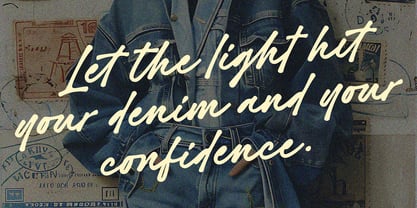 Lushy Bloom Font Poster 2