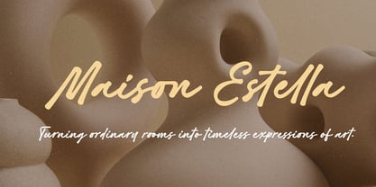 Lushy Bloom Font Poster 6