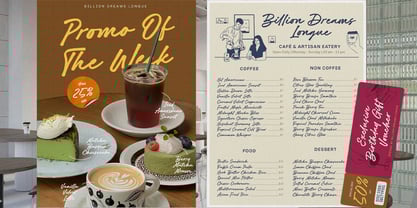 Lushy Bloom Font Poster 9