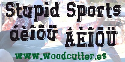 Stupid Sports Font Poster 6