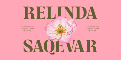 Sagira Beverly Font Poster 6