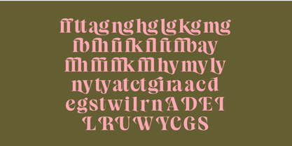 Sagira Beverly Font Poster 13