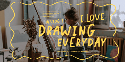 Happy Grounds Font Poster 5