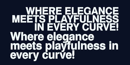 Maline Font Poster 4