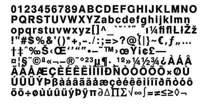 Maline Font Poster 7