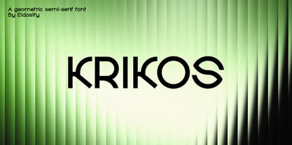 Krikos Font Poster 1