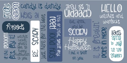 PN Blueboo Font Poster 2