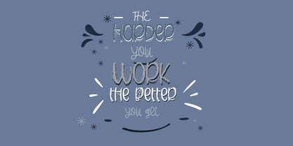 PN Blueboo Font Poster 4