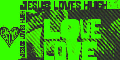 Raaavy Font Poster 7