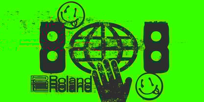 Raaavy Font Poster 11