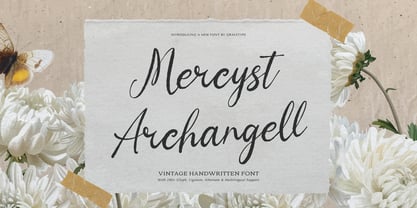 Mercyst Archangell Font Poster 1