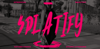 Splatify Font Poster 1