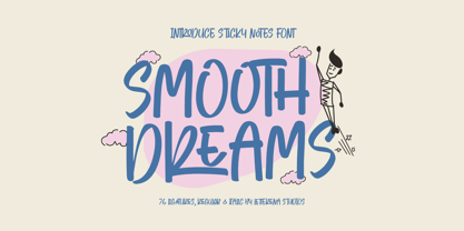 Smooth Dreams Font Poster 1