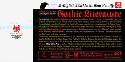 Nomen Est Omen Font Poster 9