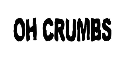Ohbiscuitcrumbs Font Poster 2