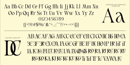 Nexus Stroke Font Poster 11