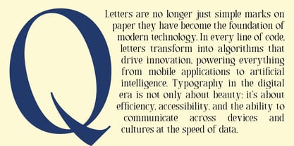Nexus Stroke Font Poster 9