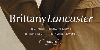 Figo Shiftz Editorial Serif Font Poster 14