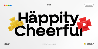 GC Natify Font Poster 3