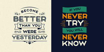 Maryson Print Font Poster 8