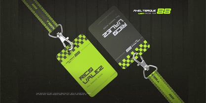 Hyper Sport Font Poster 3