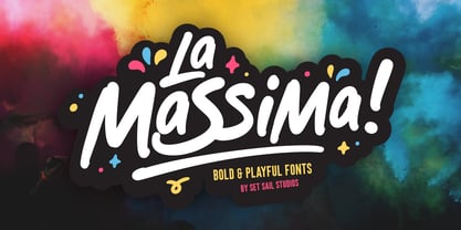 La Massima Font Poster 1