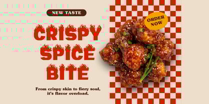 Redfire Font Poster 2