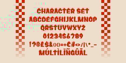 Redfire Font Poster 5