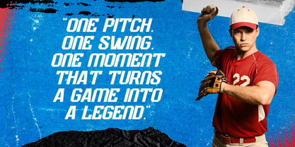 Retro Sport Font Poster 8
