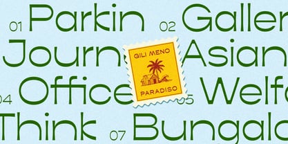 KLG Kaligra Font Poster 3