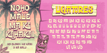 Ricopalm Font Poster 6