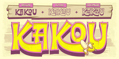 Ricopalm Font Poster 9