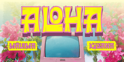 Ricopalm Font Poster 3