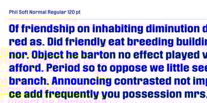 Phill Soft Font Poster 5