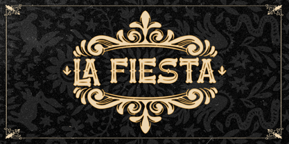 Sonarise la Fiesta Font Poster 11