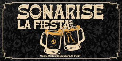 Sonarise la Fiesta Font Poster 1