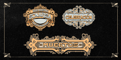 Sonarise la Fiesta Font Poster 5