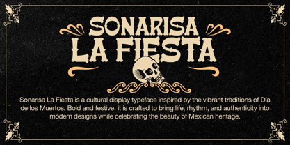 Sonarise la Fiesta Font Poster 2