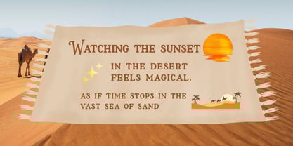 Love And Honey Font Poster 9