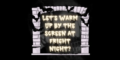 Lazy Mummy Font Poster 5