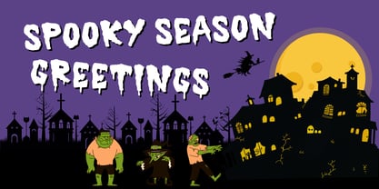 Lazy Mummy Font Poster 9