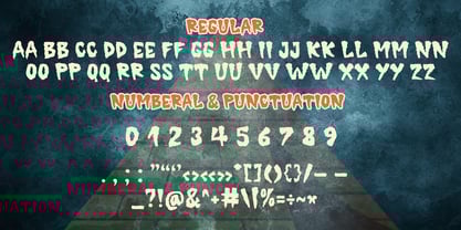 Lazy Mummy Font Poster 11