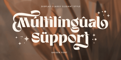 Grisen Font Poster 12