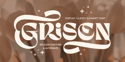 Grisen Font Poster 1