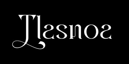 Tlasnos Font Poster 1