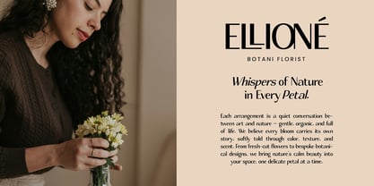 Helliona Display Font Poster 8