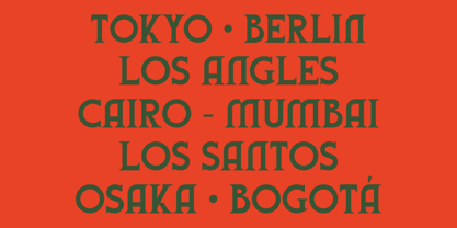 Mishca Font Poster 6