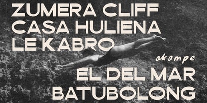 Barviera Font Poster 7