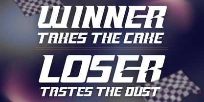 Sport Pulse Font Poster 6
