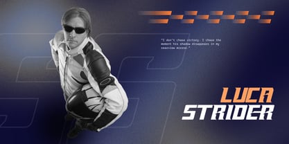 Sport Pulse Font Poster 9